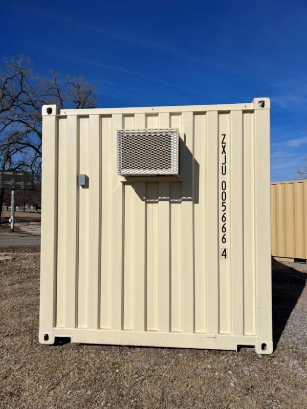 20FT Office Container – Mobile Site Office with Insulation, Windows, Electrical & Secure Doors