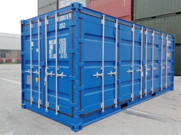 20ft-open-side-blue-1-1067x800 20FT Open Side Shipping Container