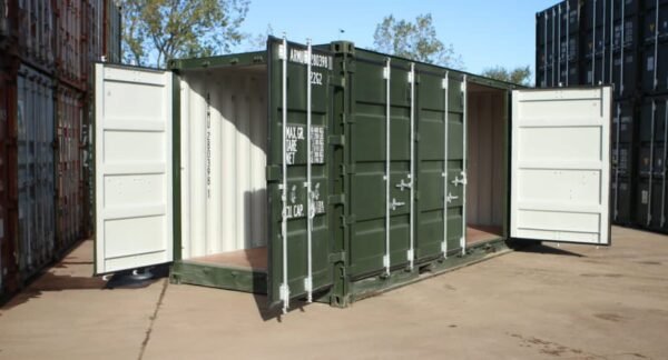 20ft Double Door Shipping Container – Easy Access Storage Solution