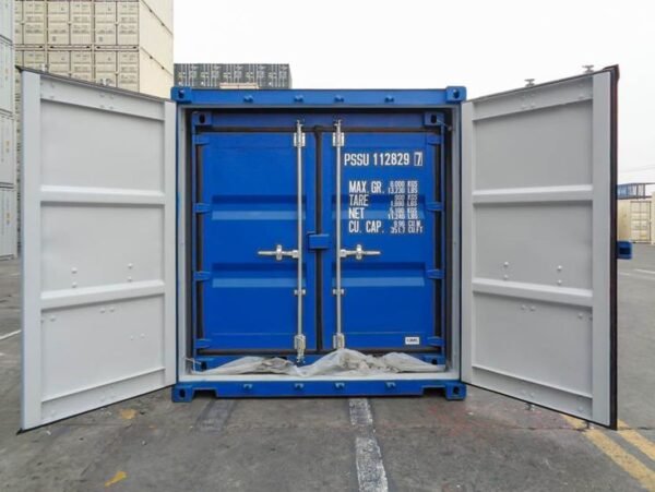 8FT Compact Shipping Container – Secure Small Storage Solution