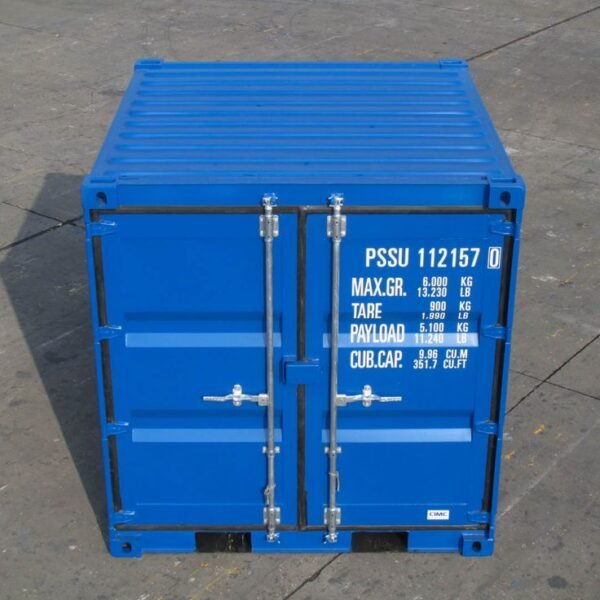 8FT Compact Shipping Container – Secure Small Storage Solution