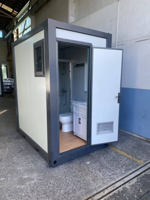 Luxury Portable Restrooms Container Toilet & Shower Units – Portable Sanitation Solutions