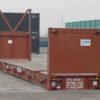 20ft / 40ft Flat Rack Shipping Container – Heavy & Oversized Cargo Solution