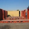 20ft / 40ft Flat Rack Shipping Container – Heavy & Oversized Cargo Solution